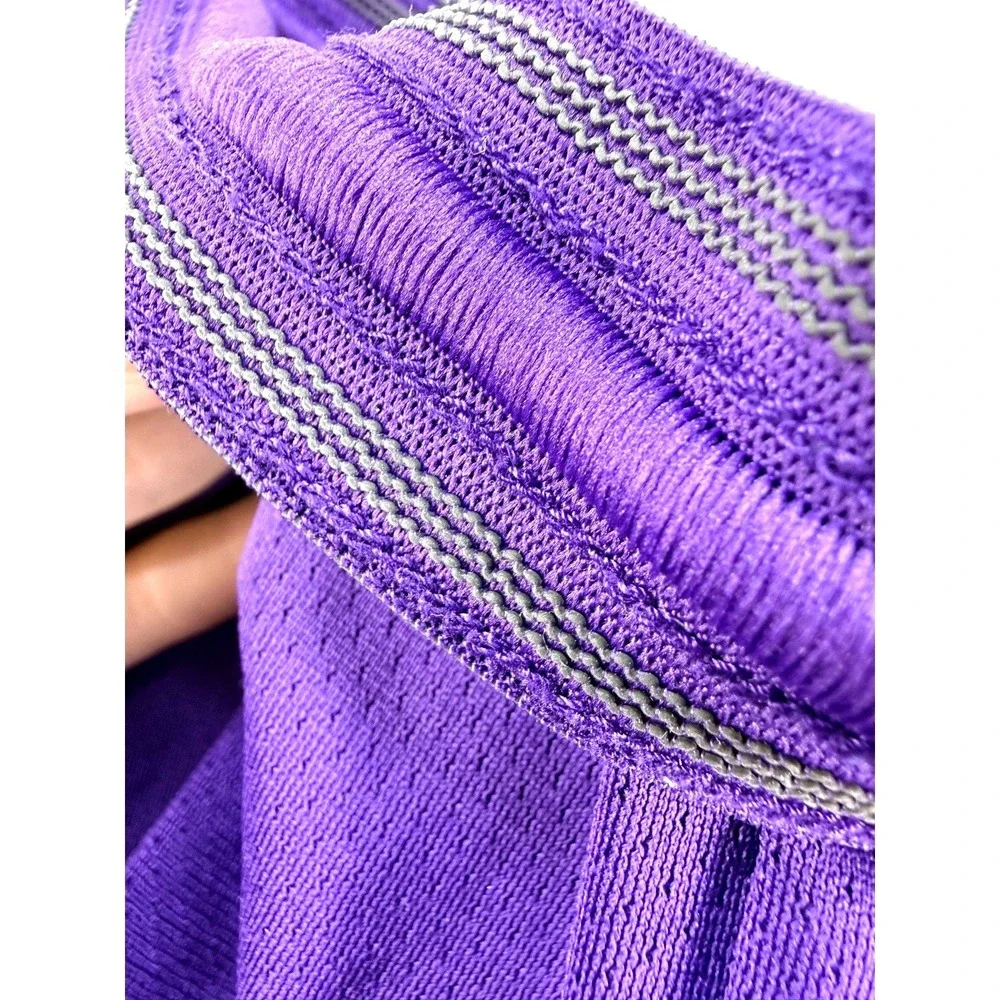 Nike Womens Purple Magenta Mesh Running Shorts M Y2K Sporty Casual Athleisure